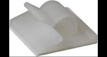 Zelfklevende Kabelclip - Ø 5.8 - 6.5 Mm / 20 X 18 Mm / 10 St.