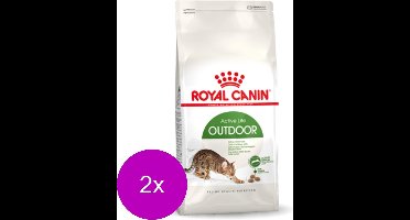 Royal Canin Outdoor - Kattenvoer - 2 x 4 kg