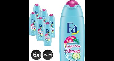 6x Fa Douchegel - Summertime Moments 250 ml