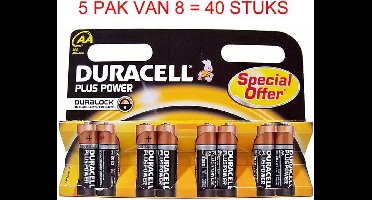 Duracell AA Plus Power Batterijen