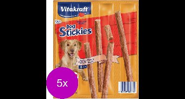 Vitakraft Dog Stickies 4x11 g - Hondensnacks - 5 x Rund