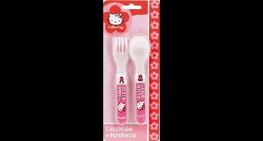 Hello Kitty bestekset Tulp 2 delig