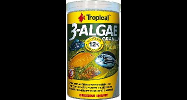 Tropical 3 Algen Granulaat - 1 Liter - Aquarium Visvoer