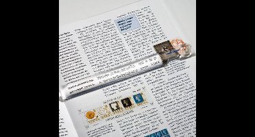 Leesliniaal met meetstreepjes