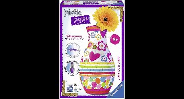 Ravensburger Girly Girl 3D puzzle: Bloemenvaas Agatha Ruiz de la Prada