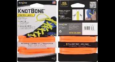 Nite Ize - Knotbone - Stretch laces - Oranje