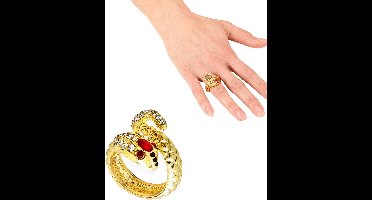Gouden slangen ringen