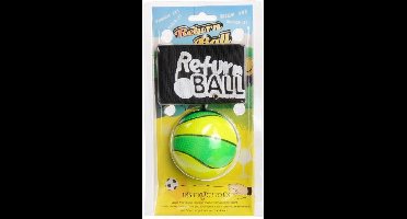 Return Ball - Balletje met elastiek voor pols in neonkleuren - 63mm