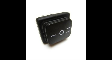 Nilfisk Schakelaar I-0-II, dubbelpolig 16A, 107418804