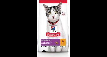 Hill's Feline Senior 11+ Kip - Kattenvoer - 3 kg