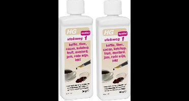 Hg Vlekweg Nr1 Koffie - Thee - Ketchup - Inkt - Rode Wijn | 2 Stuks !