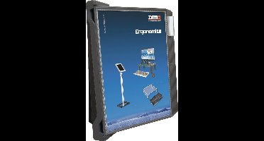 DESQ® Wandhouder displaypanelen set | Uitbreidingsmodule | A4 | 10 displaypanelen