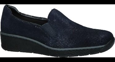 Donkerblauwe Mocassins Rieker  Dames 36