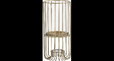 Windlicht Ø12,5x26 cm BRISLA goud