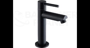 Fonteinkraan Elba Mat Zwart Rond