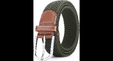 Geweven Elastische Riem - Groen