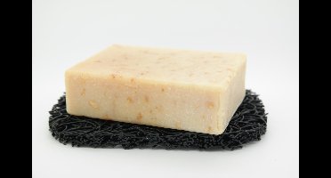 Havermout zeep met aloë vera - 100 gram - handgemaakt (plasticvrij verpakt) - vegan - dierproefvrij - zonder chemische toevoegingen