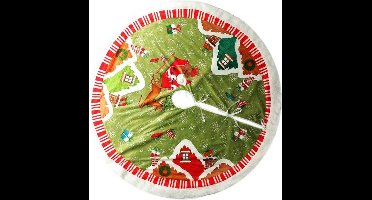 Kerstboomrok / Treeskirt Xmas Time 122 Ø cm Hohoho