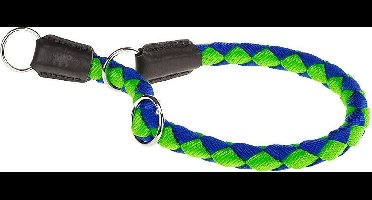 Ferplast Sliphalsband Honden Twist 50 Cm Nylon Groen/blauw