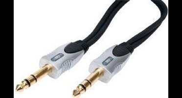 HQ - 6.35mm audio connection kabel - 2.5 meter
