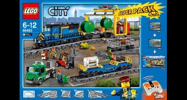 LEGO City Treinen Super Pack 4in1 - 66493