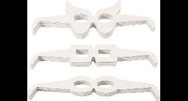 Creotime Brillen, l: 32 cm, 160 assorti