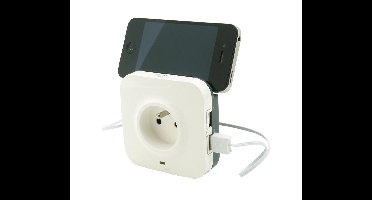 Legrand 80790 1AC-uitgang(en) Wit Overspanningsbeveiliging