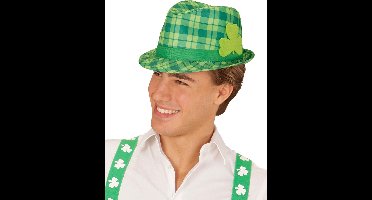 Geruite St. Patricks Fedora hoedjes