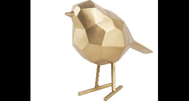 Present Time -Statue bird - Small - Polyresin - Goud