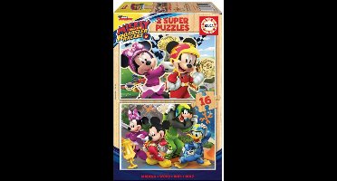 Puzzel Mickey and the Roadster Racers Educa (16 pcs)