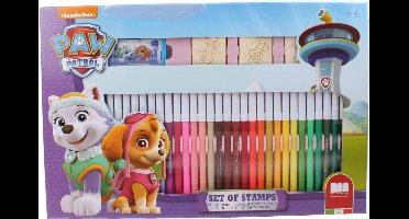 Multiprint Kleurset Paw Patrol Girl 41-delig Paars