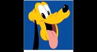 Borduurpakket voorgedrukt Disney Pluto