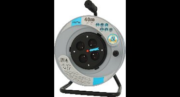 PROFILE kabelhaspel Fix Panel - 40 meter - 3x1,5mm² - PENAARDE