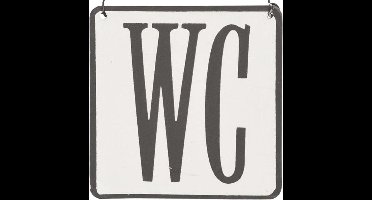 BMPdesign tekstbord: WC