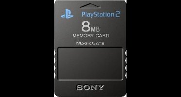 Sony PlayStation Memory Card 8 MB Zwart PS2