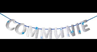 Folat - Letterslinger Communie Boy - communie versiering - communie