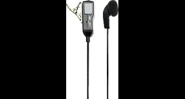 Midland MA28-L Earphone C599.03 PTT VOX voor portofons Midland 2-pins haaks