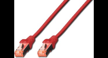 CAT6 sFTP kabel 10 meter Rood