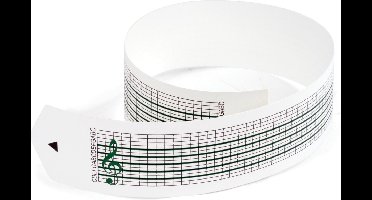 Kikkerland Mechanisch Muziekdoosje - Navul Bladen  (5 stuks) - DIY - Do it yourself