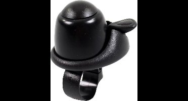 Falkx Stijlvolle fietsbel - krachtig geluid - duurzaam - zwart