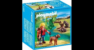 Playmobil Bevers met natuurwetenschapper  - 5562