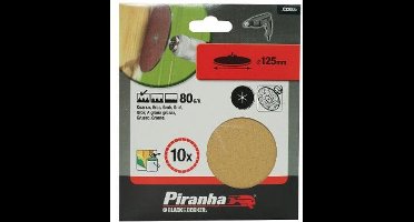 Schuurschijf 125mm (bruin alox)