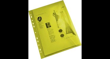 EXXO-HFP #35353 - A4 Ringband Documententas - Geel - 150 stuks (15 pakken @ 10 stuks)