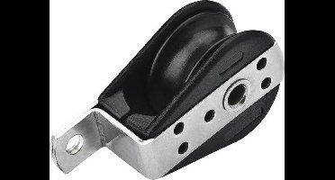 Seilflechter 1-schijfs Katrol Met Wartel 6 Mm Gesloten Gelagerd