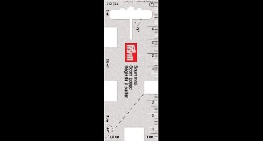 Prym Zoommeter met cm-schaal Transparant 10 cm