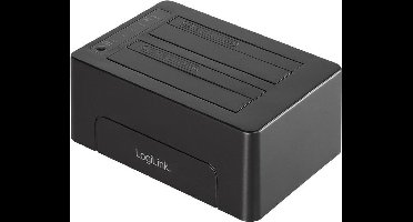 LogiLink QP0028 USB 3.1 (3.1 Gen 2) Type-C Zwart basisstation voor opslagstations