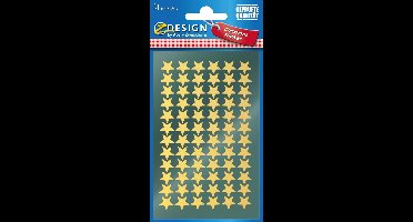 Avery Zweckform 52805 etiket ster goud Permanent 144stuk(s) sticker