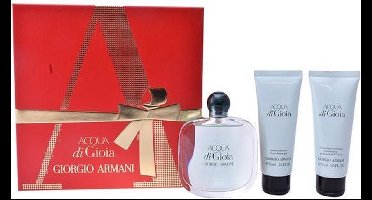 Parfumset voor Dames Acqua Di Gioia Armani (3 pcs)
