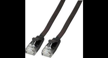 CAT6a UTP kabel 1.5 meter Zwart