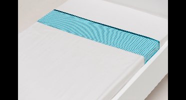 Briljant Baby Laken met Bies voor Ledikant 100 x 150 - Jenny - Aqua